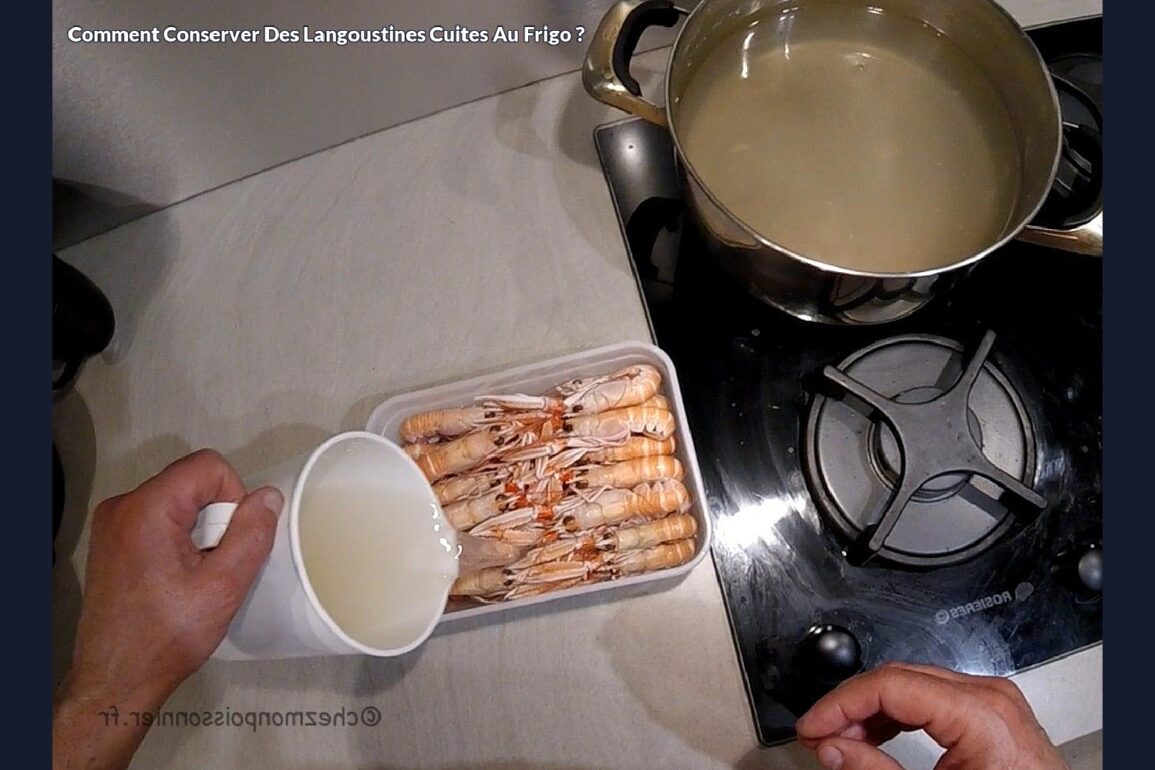 Comment conserver des langoustines cuites au frigo ?