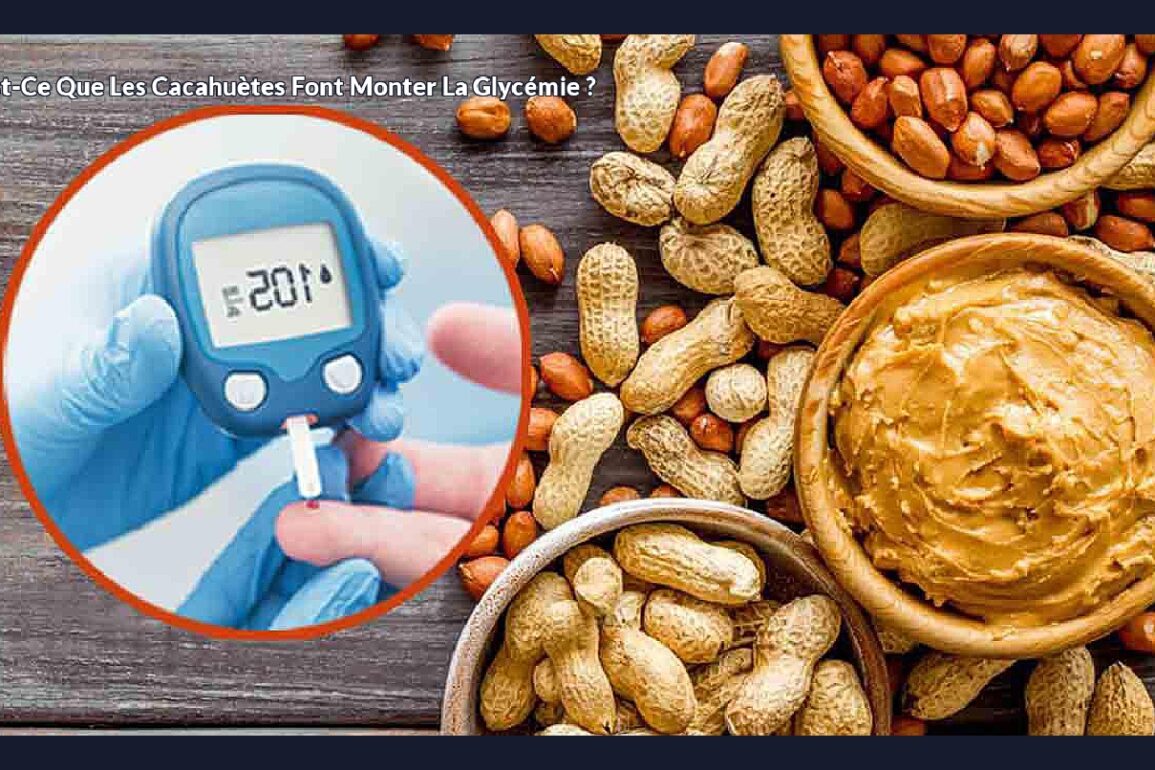 Est-ce que les cacahuètes font monter la glycémie ?