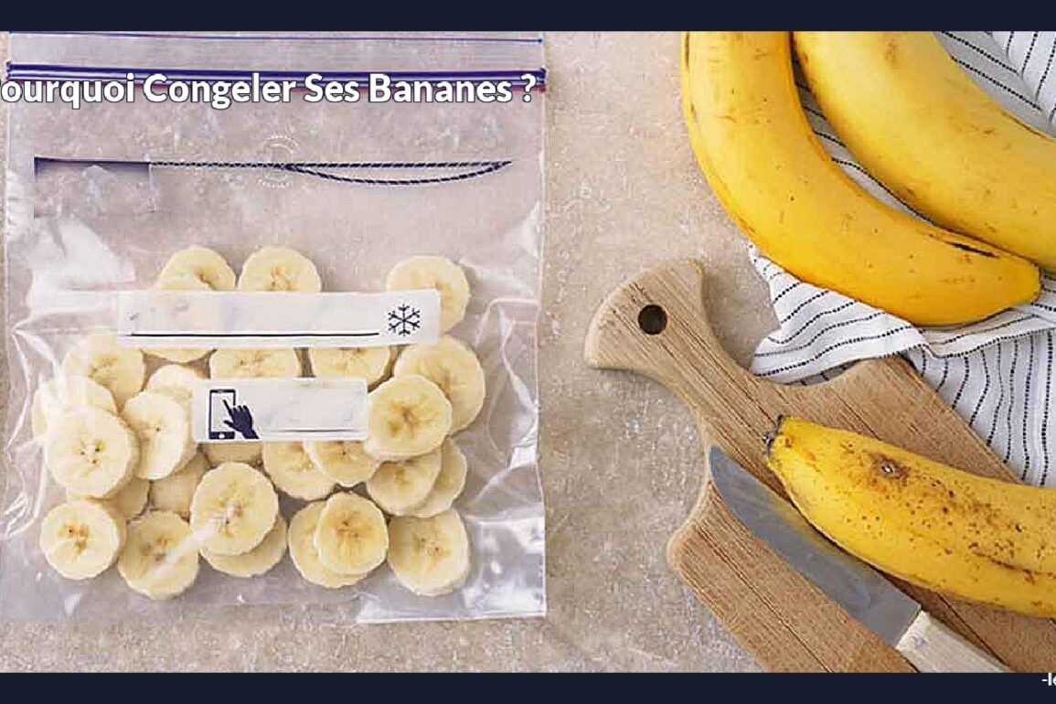 Pourquoi congeler ses bananes ?