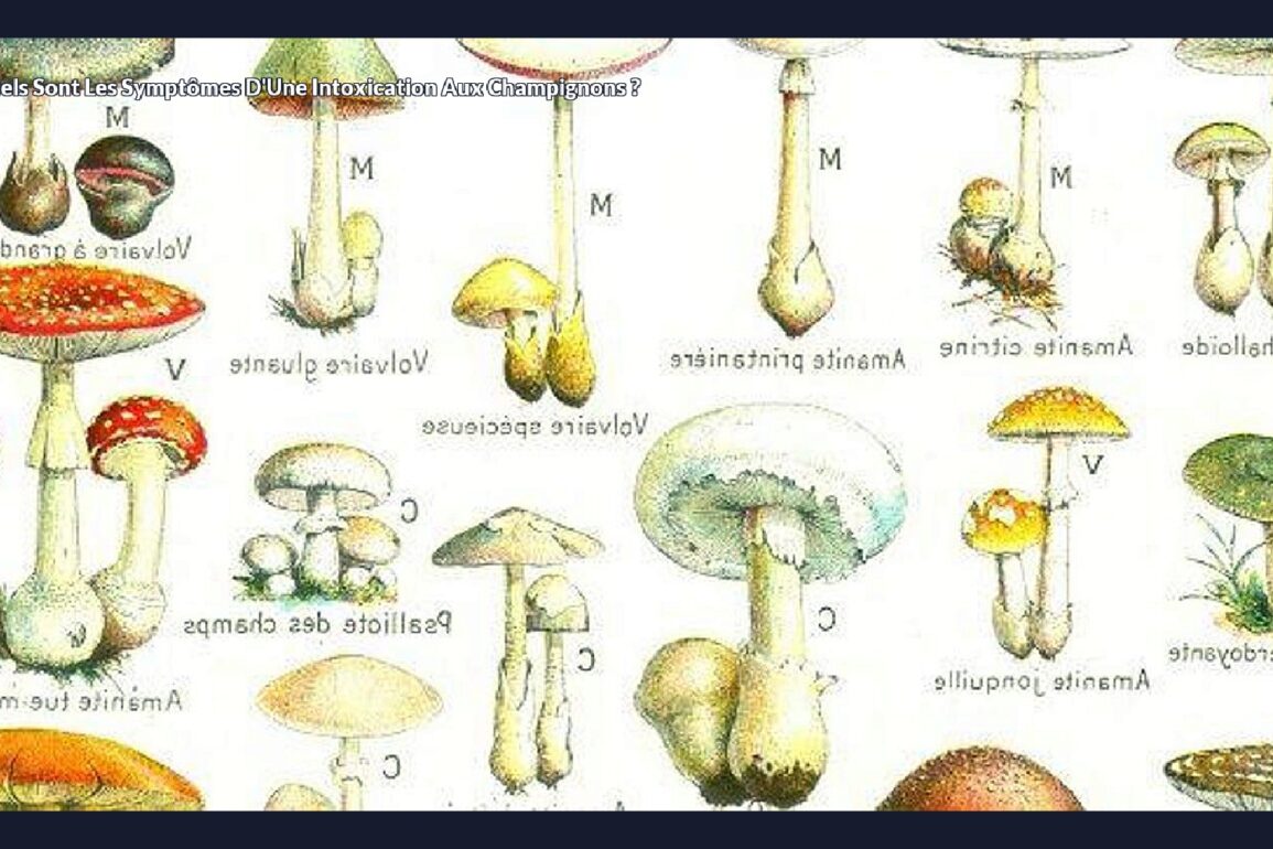 Quels sont les symptômes d'une intoxication aux champignons ?