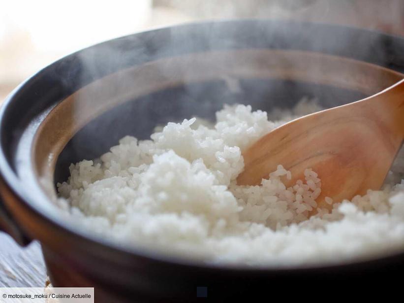 Combien de riz cuit obtient-on à partir de 150g de riz cru ?