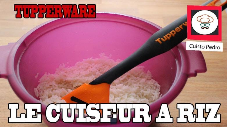 Comment utilisé le cuit vapeur riz micro onde tupperware