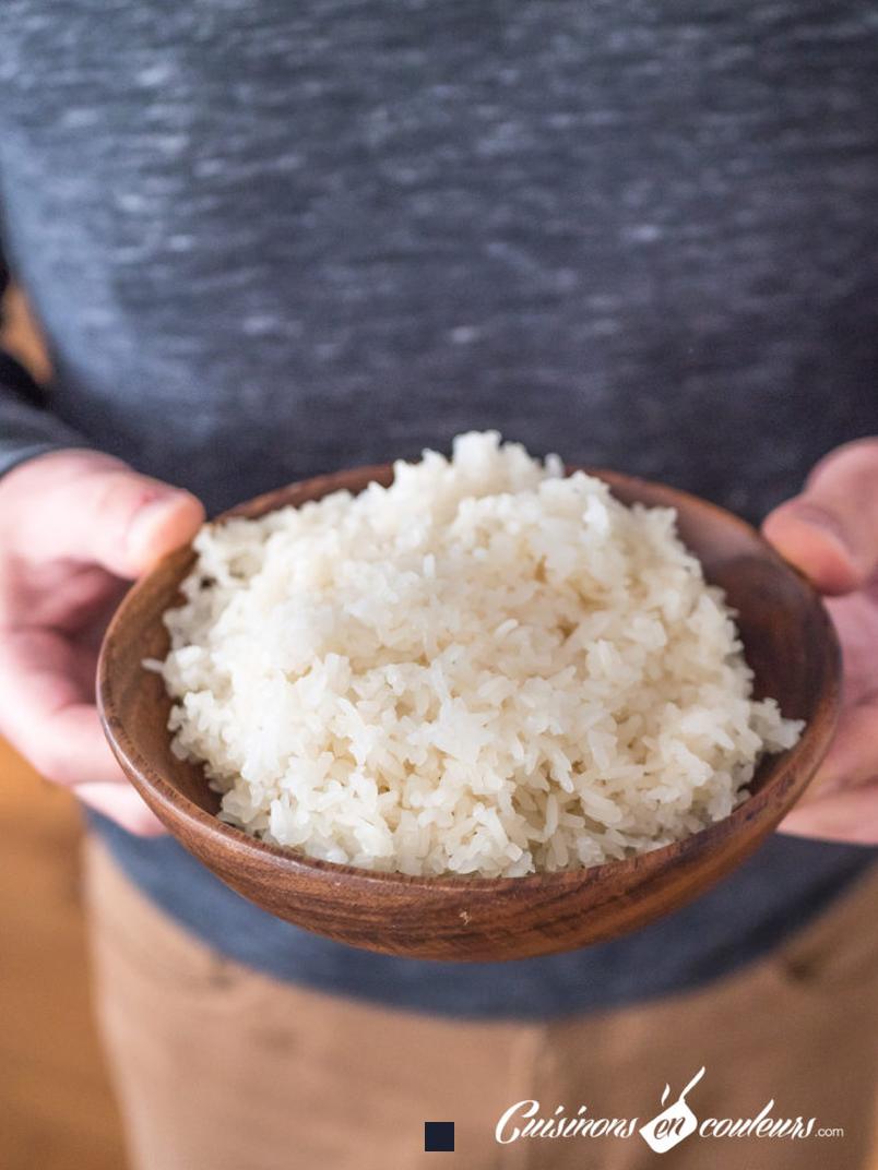 Que faire avec riz gluant cuit