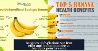 Bananes : Révélations sur leur effet anti-inflammatoire et bienfaits pour la santé
