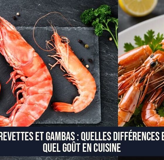 Crevettes et gambas : Quelles différences et quel goût en cuisine