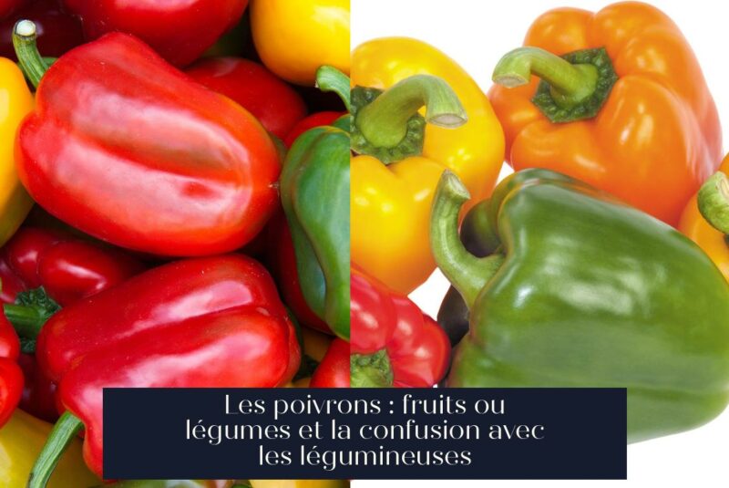 Les poivrons : fruits ou légumes et la confusion avec les légumineuses