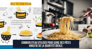 Combien d'eau utiliser pour cuire des pâtes Analyse de la quantité idéale.