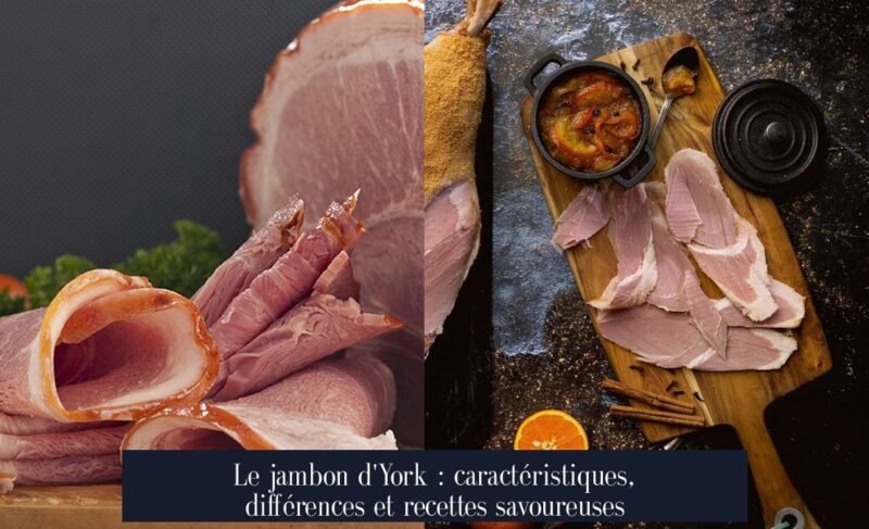 Le jambon d'York : caractéristiques, différences et recettes savoureuses