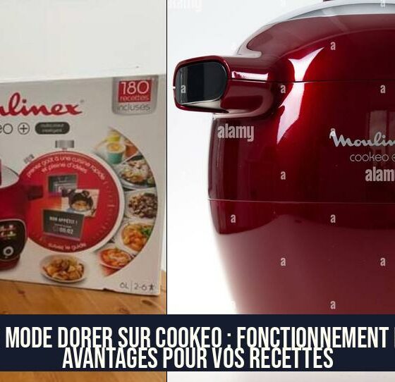 Le mode dorer sur Cookeo : fonctionnement et avantages pour vos recettes
