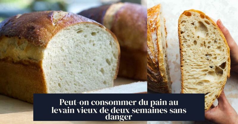 Peut-on consommer du pain au levain vieux de deux semaines sans danger