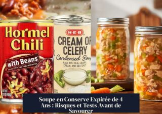 Soupe en Conserve Expirée de 4 Ans : Risques et Tests Avant de Savourer