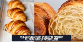 Peut-on remplacer les rouleaux de croissant Pillsbury par de la pâte feuilletée