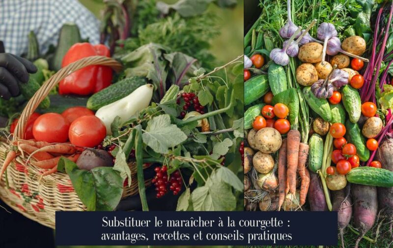 Substituer le maraîcher à la courgette : avantages, recettes et conseils pratiques