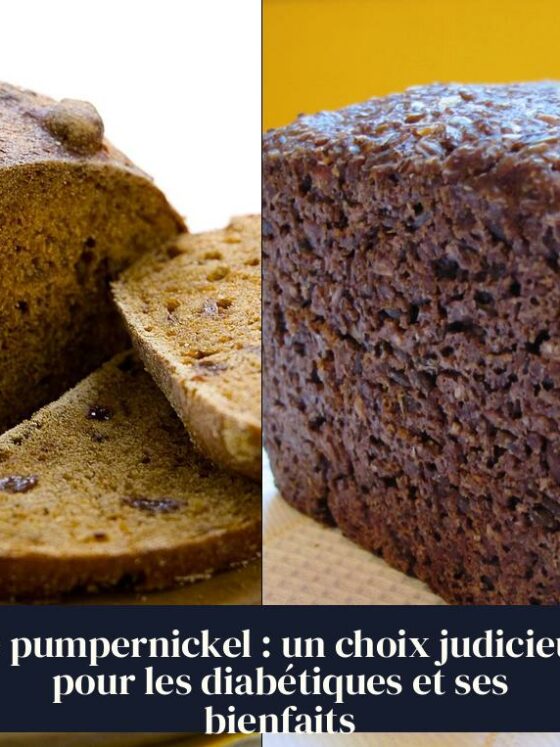 Le pumpernickel : un choix judicieux pour les diabétiques et ses bienfaits