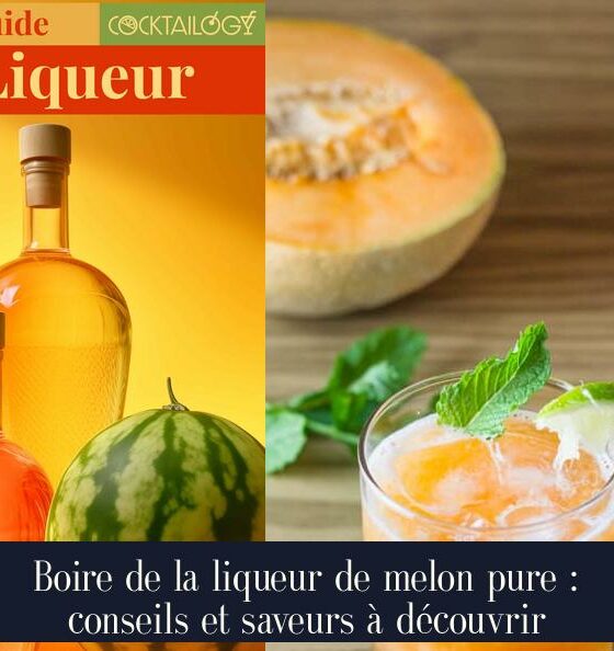 Boire de la liqueur de melon pure : conseils et saveurs à découvrir