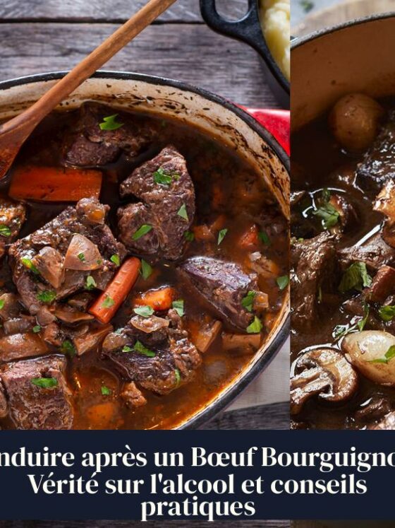 Conduire après un Bœuf Bourguignon : Vérité sur l'alcool et conseils pratiques
