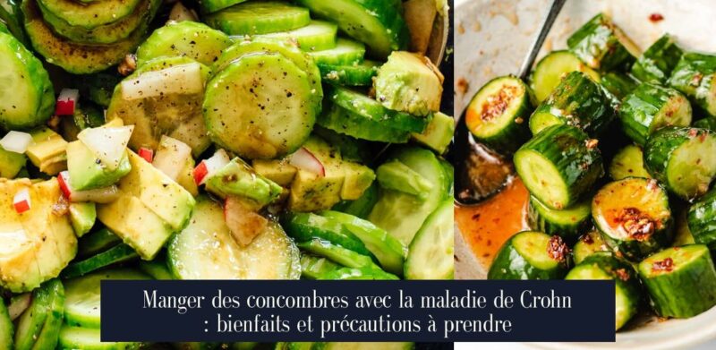 Manger des concombres avec la maladie de Crohn : bienfaits et précautions à prendre
