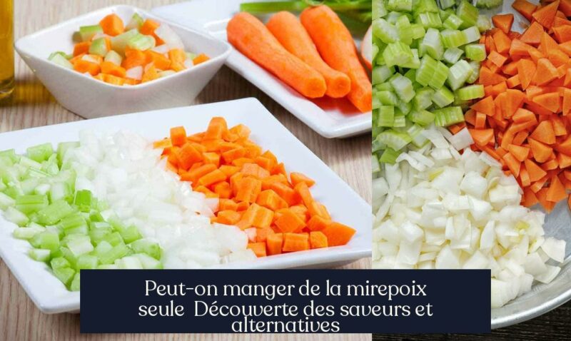 Peut-on manger de la mirepoix seule Découverte des saveurs et alternatives