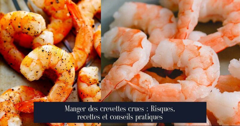 Manger des crevettes crues : Risques, recettes et conseils pratiques