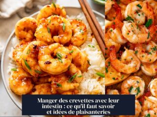 Manger des crevettes avec leur intestin : ce qu'il faut savoir et idées de plaisanteries