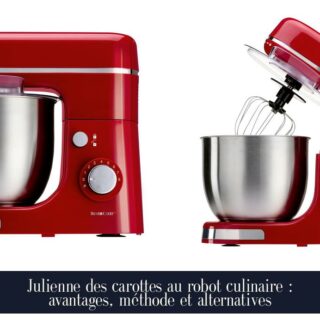 Julienne des carottes au robot culinaire : avantages, méthode et alternatives