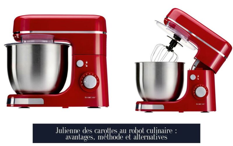 Julienne des carottes au robot culinaire : avantages, méthode et alternatives