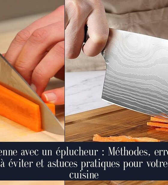 Julienne avec un éplucheur : Méthodes, erreurs à éviter et astuces pratiques pour votre cuisine