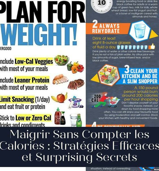 Maigrir Sans Compter les Calories : Stratégies Efficaces et Surprising Secrets