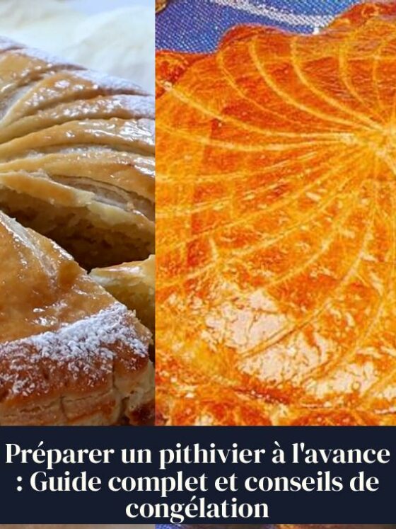 Préparer un pithivier à l'avance : Guide complet et conseils de congélation