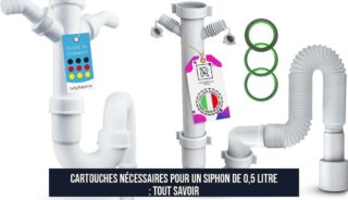 Cartouches nécessaires pour un siphon de 0,5 litre : tout savoir