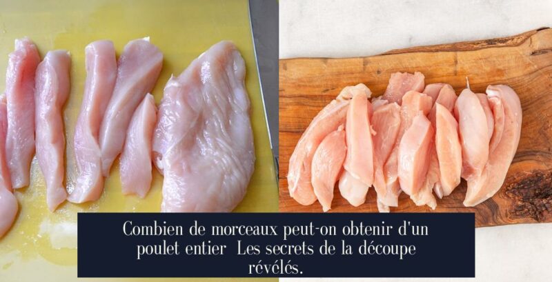 Combien de morceaux peut-on obtenir d'un poulet entier Les secrets de la découpe révélés.