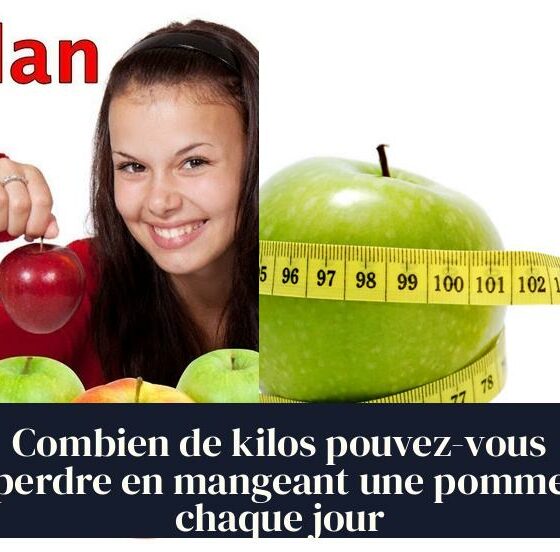 Combien de kilos pouvez-vous perdre en mangeant une pomme chaque jour