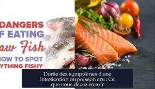 Durée des symptômes d'une intoxication au poisson cru : Ce que vous devez savoir