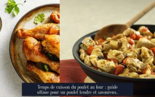 Temps de cuisson du poulet au four : guide ultime pour un poulet tendre et savoureux.