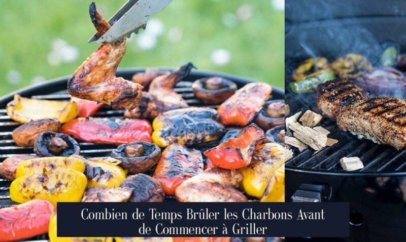 Combien de Temps Brûler les Charbons Avant de Commencer à Griller