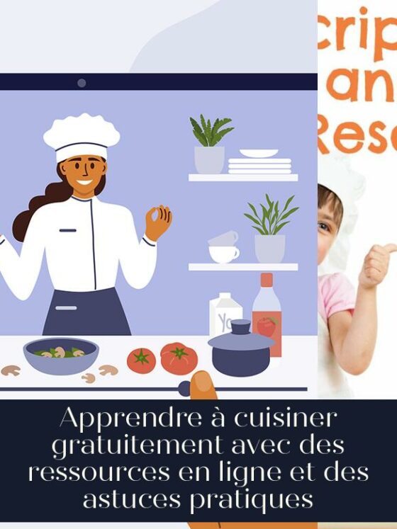 Apprendre à cuisiner gratuitement avec des ressources en ligne et des astuces pratiques