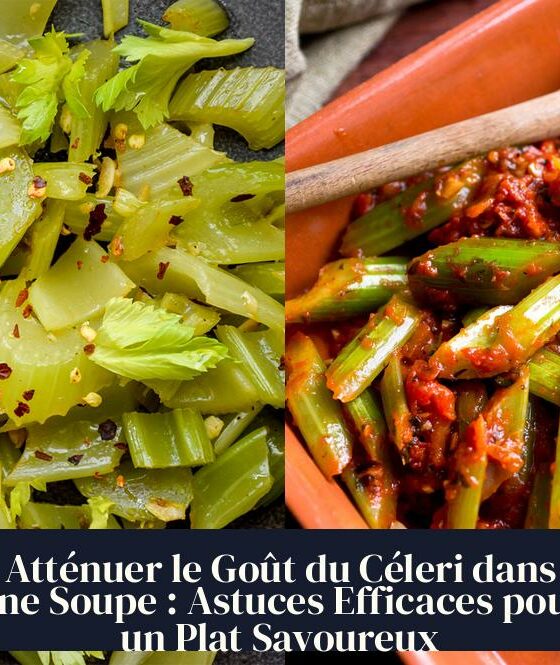Atténuer le Goût du Céleri dans une Soupe : Astuces Efficaces pour un Plat Savoureux