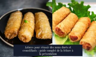 Astuces pour réussir des nems dorés et croustillants : guide complet de la friture à la présentation