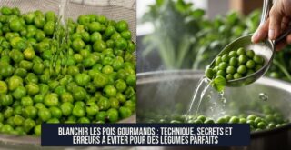 Blanchir les pois gourmands : technique, secrets et erreurs à éviter pour des légumes parfaits