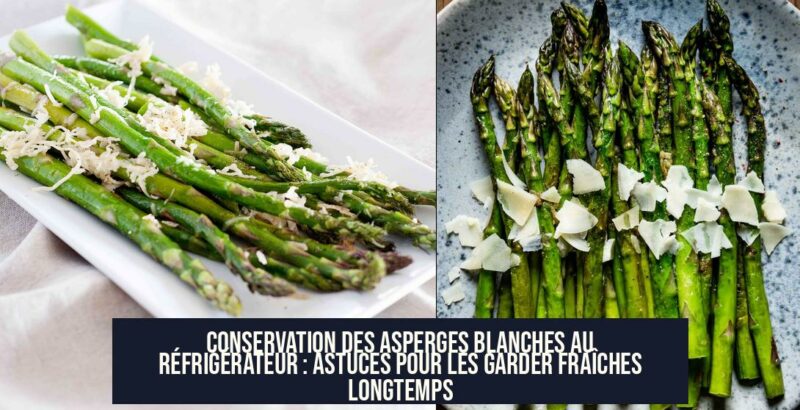 Conservation des asperges blanches au réfrigérateur : astuces pour les garder fraîches longtemps