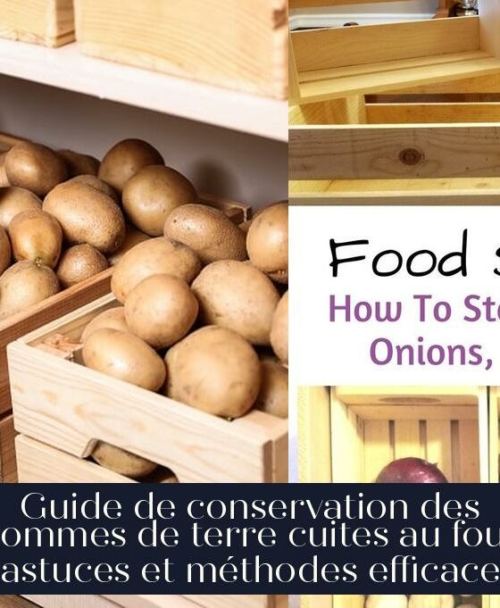 Guide de conservation des pommes de terre cuites au four : astuces et méthodes efficaces