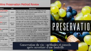 Conservation du vin : méthodes et conseils après ouverture d'une bouteille