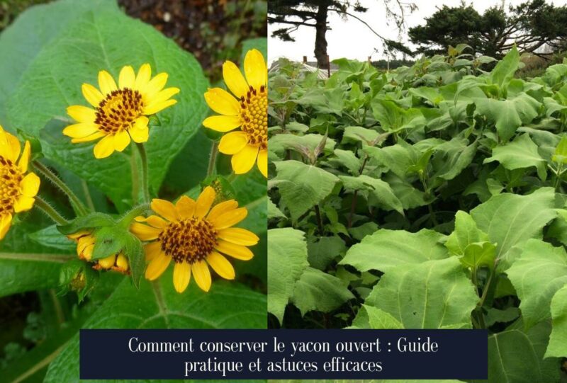 Comment conserver le yacon ouvert : Guide pratique et astuces efficaces