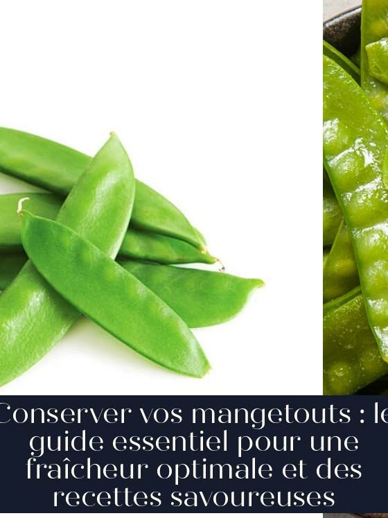 Conserver vos mangetouts : le guide essentiel pour une fraîcheur optimale et des recettes savoureuses