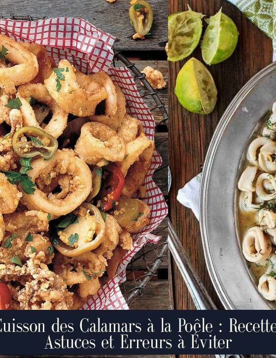 Cuisson des Calamars à la Poêle : Recette, Astuces et Erreurs à Éviter