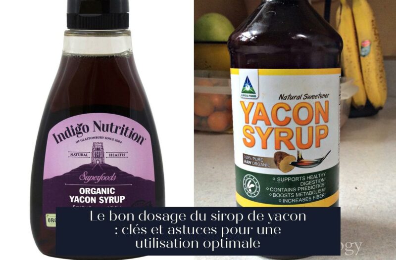 Le bon dosage du sirop de yacon : clés et astuces pour une utilisation optimale