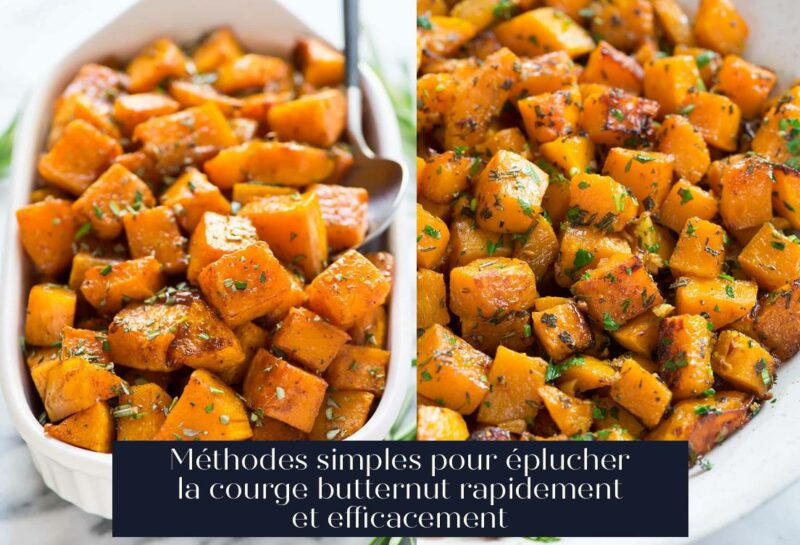 Méthodes simples pour éplucher la courge butternut rapidement et efficacement