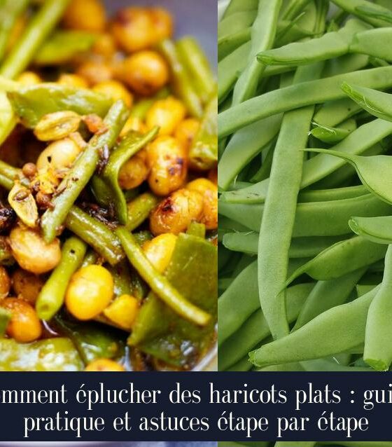 Comment éplucher des haricots plats : guide pratique et astuces étape par étape