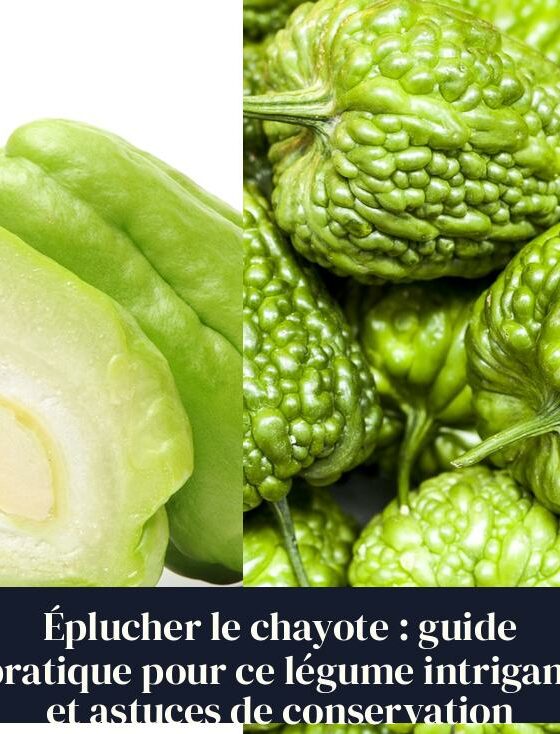 Éplucher le chayote : guide pratique pour ce légume intrigant et astuces de conservation