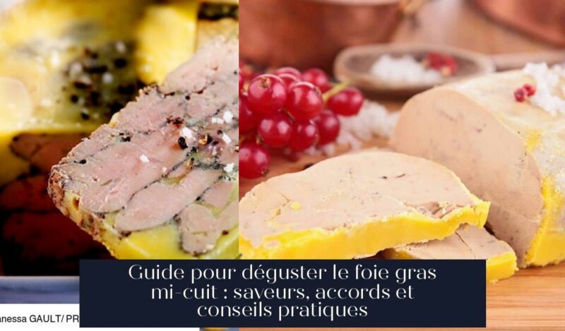 Guide pour déguster le foie gras mi-cuit : saveurs, accords et conseils pratiques